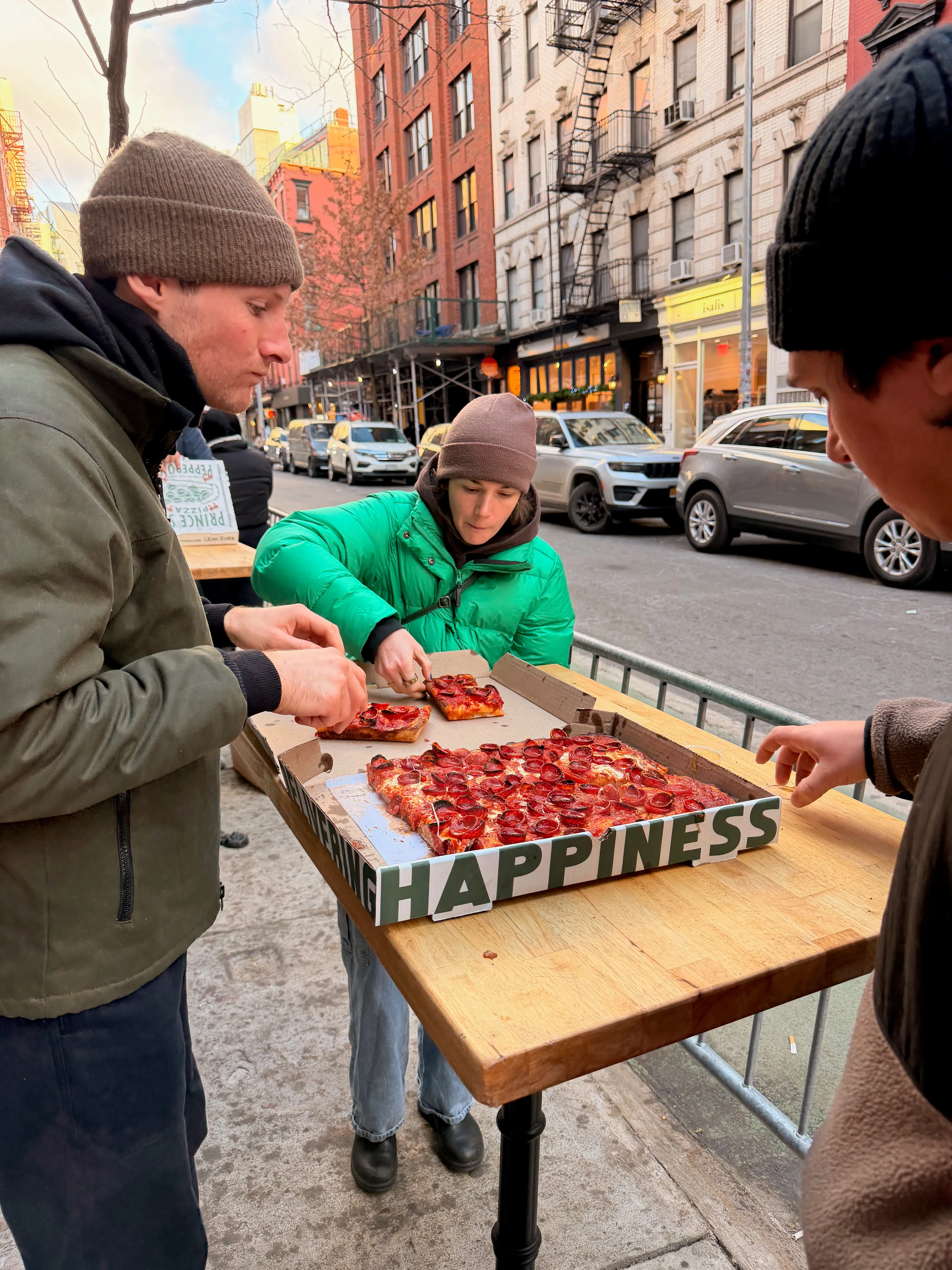 Polaroid portrait together