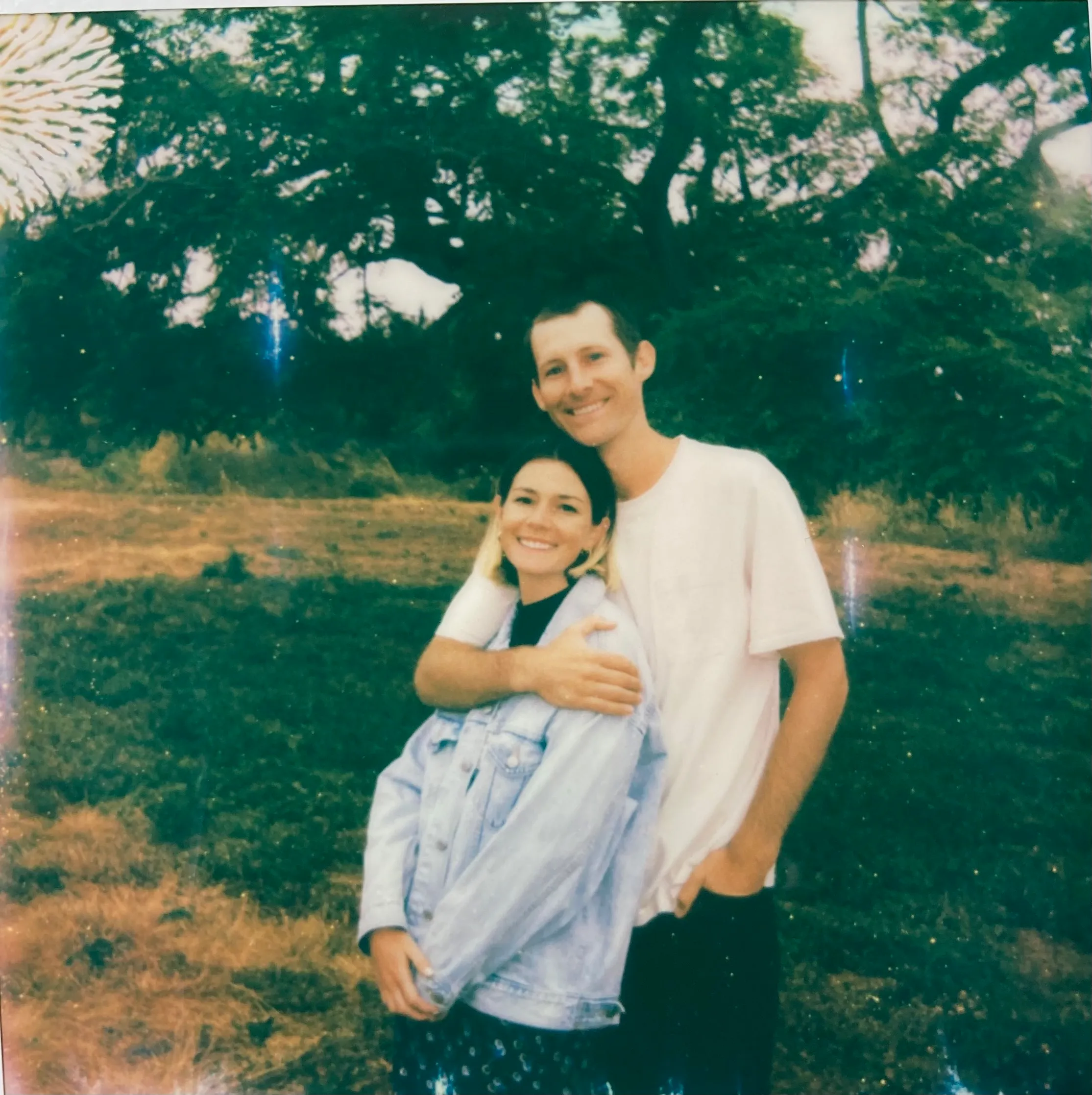 Mountain overlook celebration